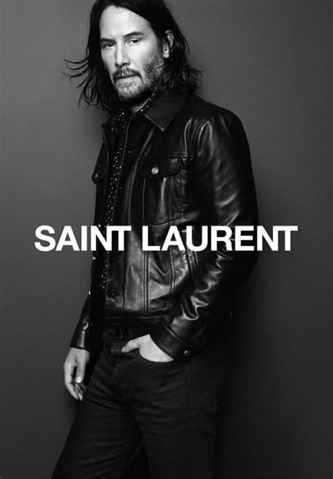 keanu yves saint laurent|keanu slimane fashion.